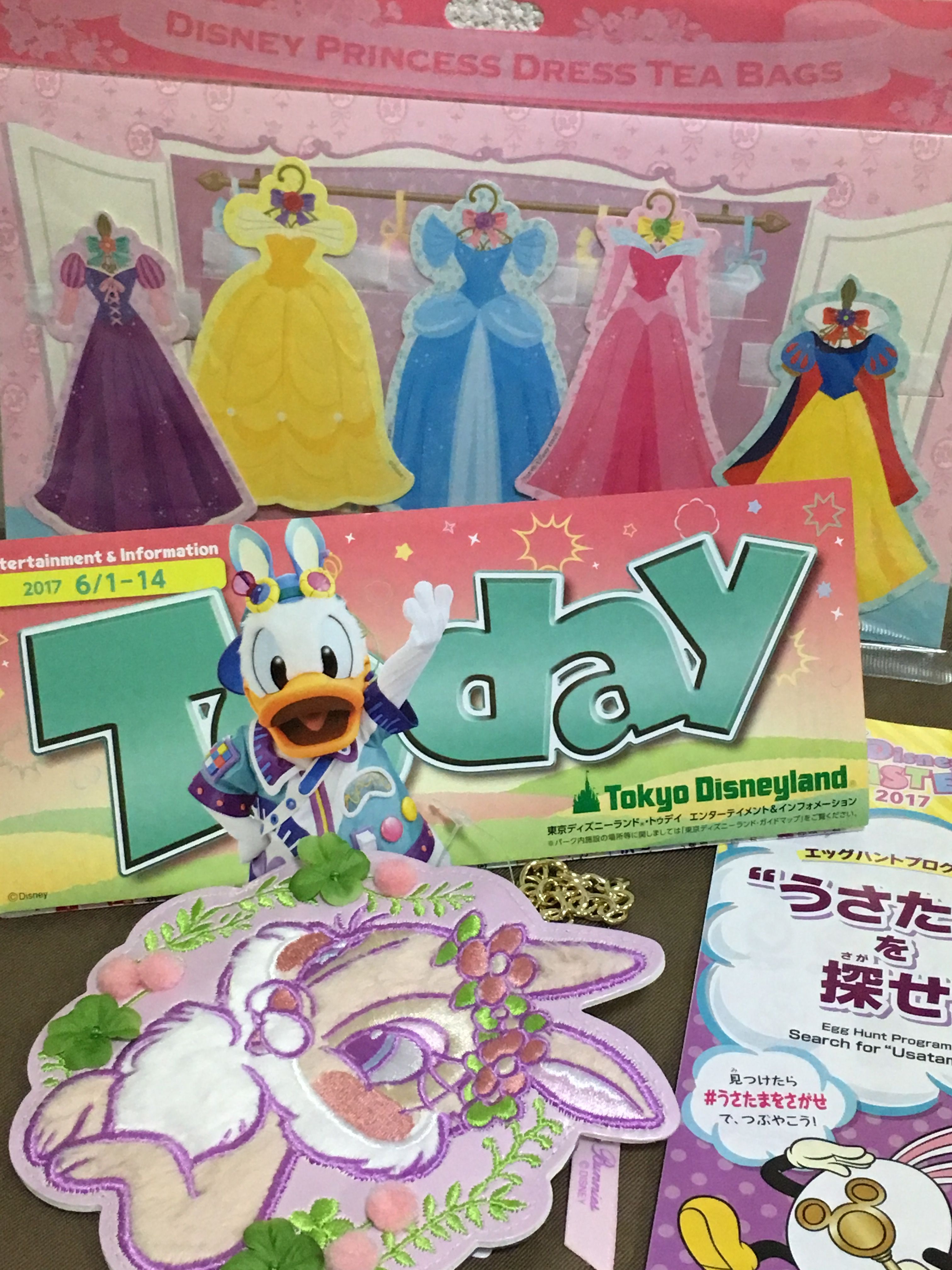 ディズニーランド 6月14日までのtodayだよ うずまき貝がらと熊さん