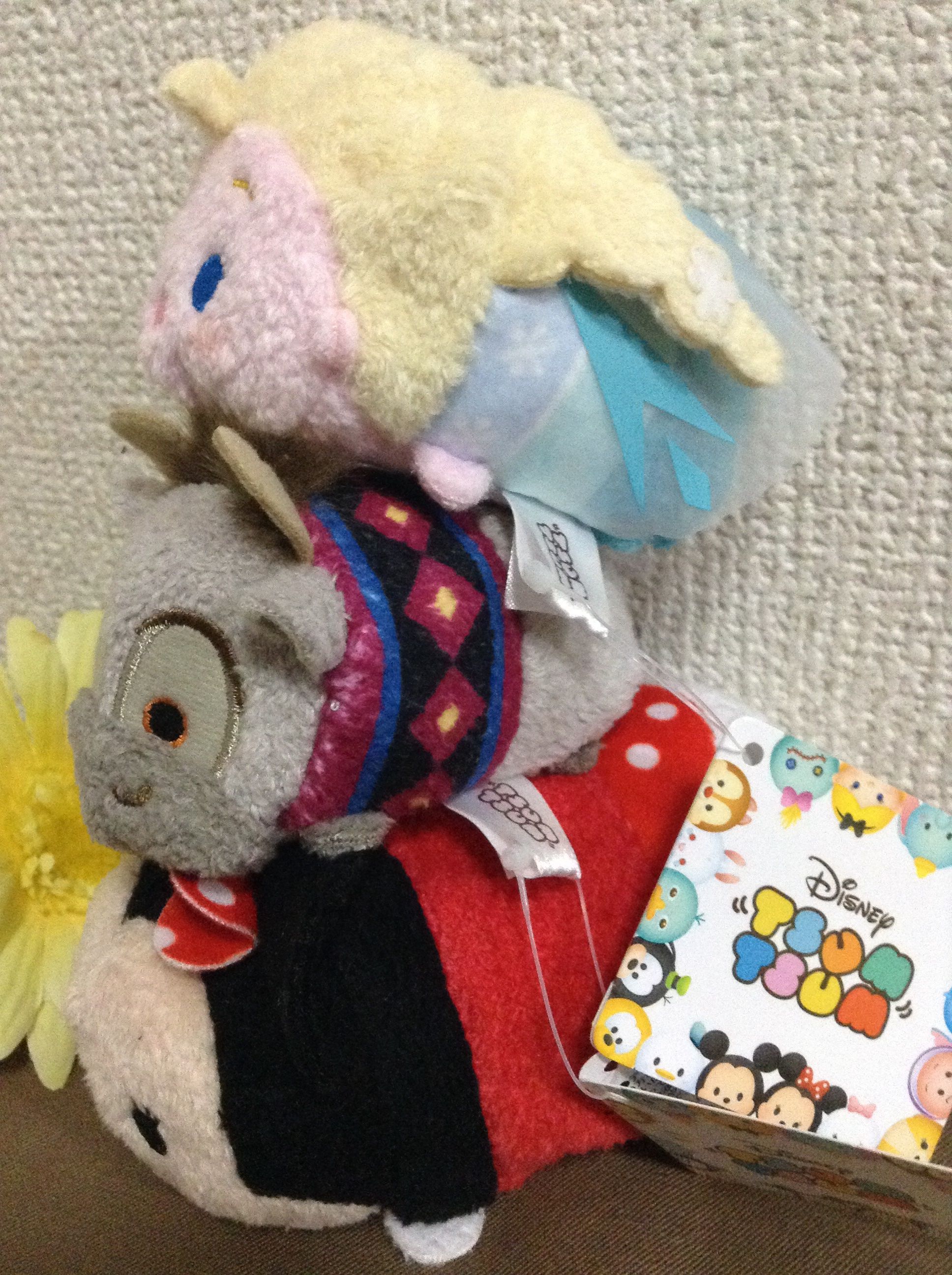 ちょこっと アナ雪のツムツムぬいぐるみ うずまき貝がらと熊さん ちょこっと アナ雪のツムツムぬいぐるみ うずまき貝がらと熊さん