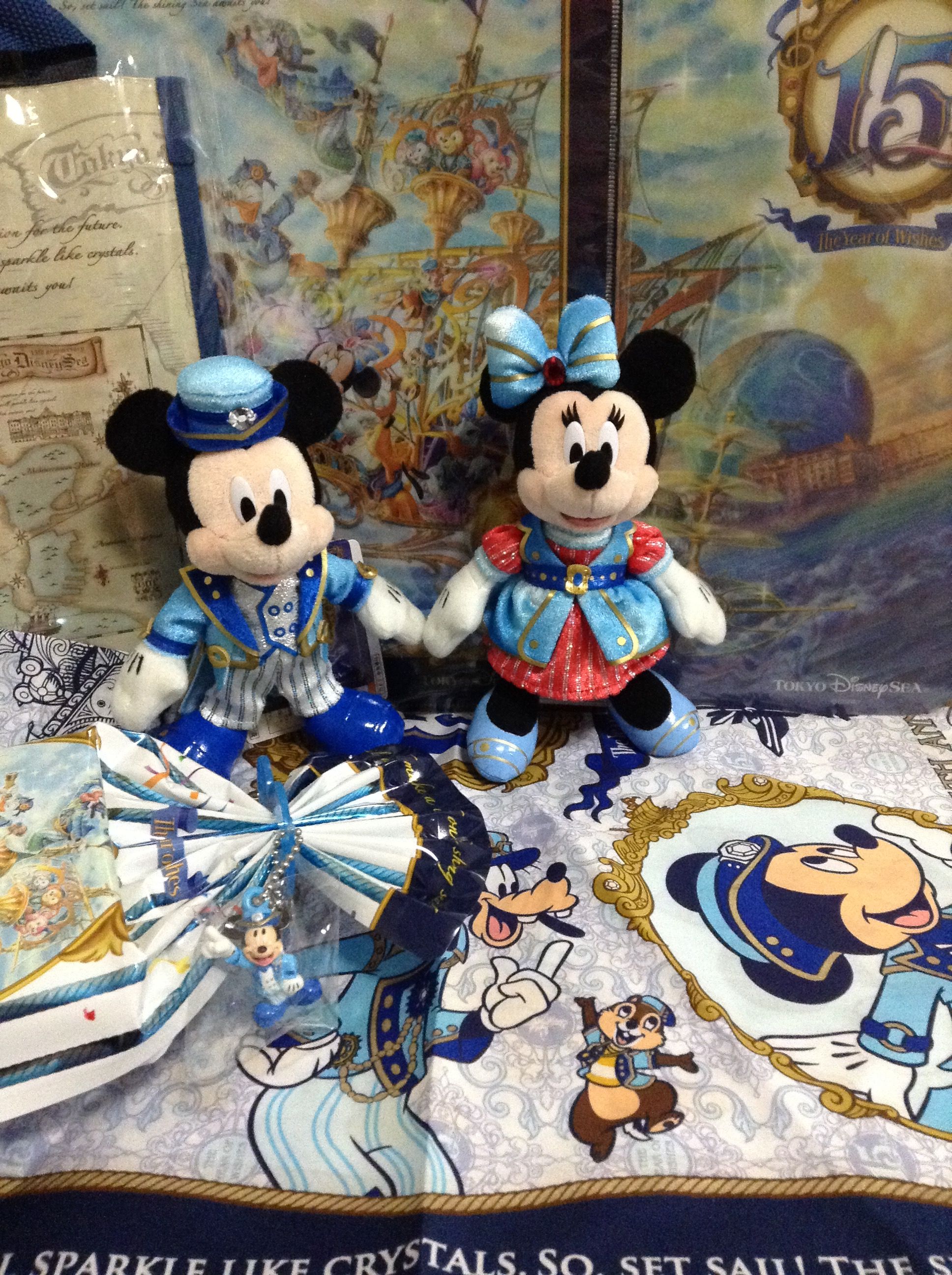 15周年ディズニーシー 2つずつ欲しくなる購入品 うずまき貝がらと熊さん 15周年ディズニーシー 2つずつ欲しくなる購入品 うずまき貝がらと熊さん