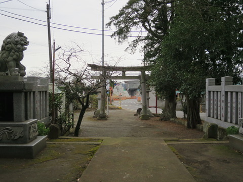 式内社・比比多神社＜子易明神＞（ひびたじんじゃ＜こやすみょうじん＞）