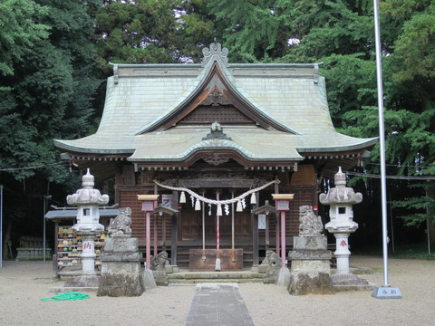 式内社・安房神社(あわじんじゃ)画像