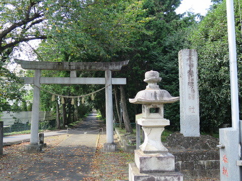 式内社・安房神社(あわじんじゃ)画像