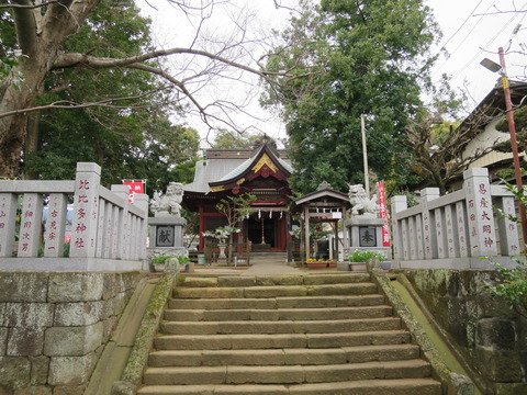 式内社・比比多神社<子易明神>(ひびたじんじゃ<こやすみょうじん>)