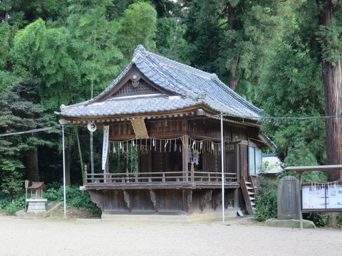 式内社・安房神社(あわじんじゃ)画像