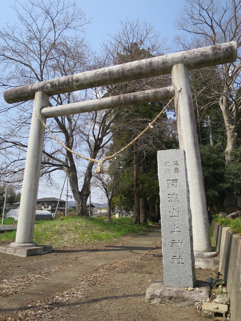 式内社 阿波山上神社 あわやまのうえのじんじゃ あばさんじょうじんじゃ 茨城県東茨城郡城里町 令和式神名帳