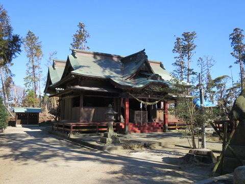 式内社・飽富神社(あきとみじんじゃ)