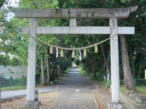 式内社・安房神社(あわじんじゃ)画像