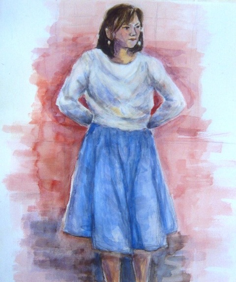 人物デッサン習作 Reiwa水彩画を楽しむグループのブログ