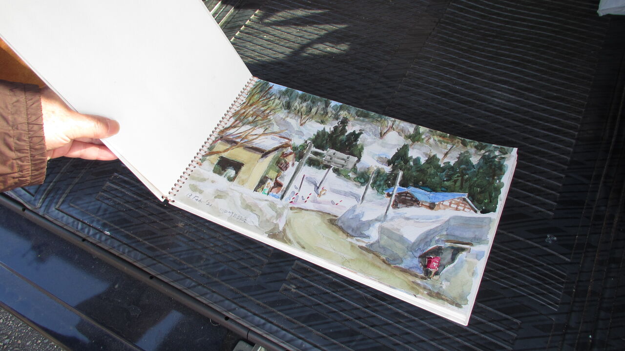 風景画に最適なスケッチブックは・・・ : REIWA水彩画を楽しむグループ