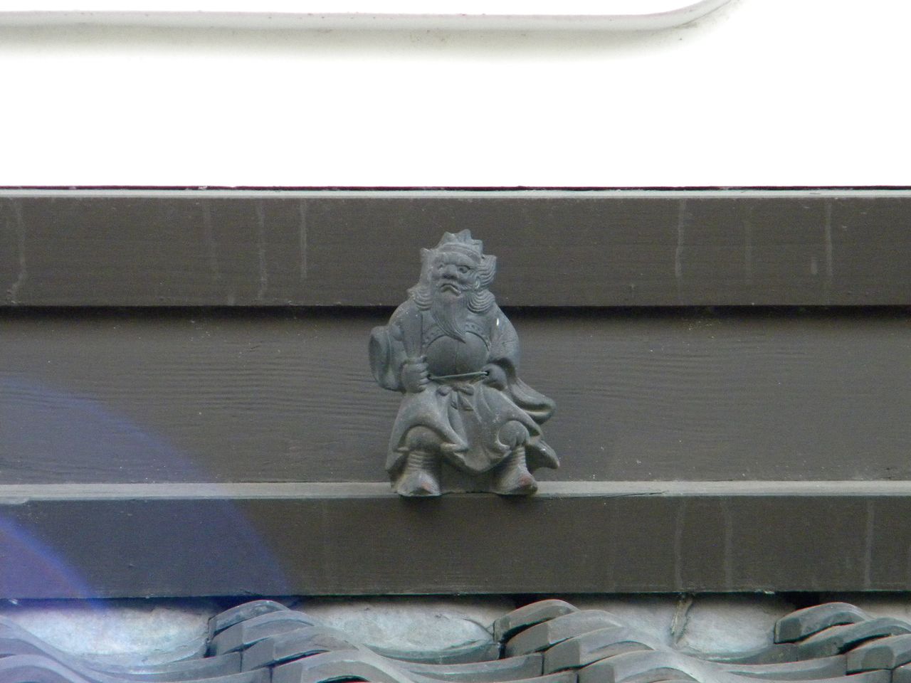 京都市中京区で見かけた 鍾馗さん 歴史探訪京都から 京都市中京区で見かけた 鍾馗さん 歴史探訪京都から