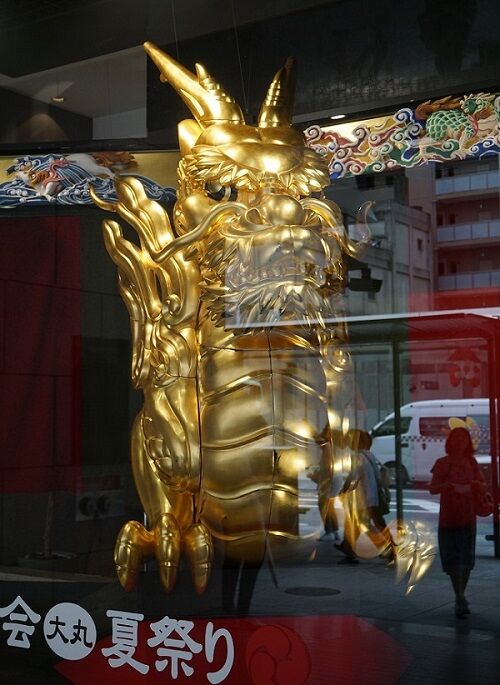瀧尾神社の龍頭06414(大船鉾)