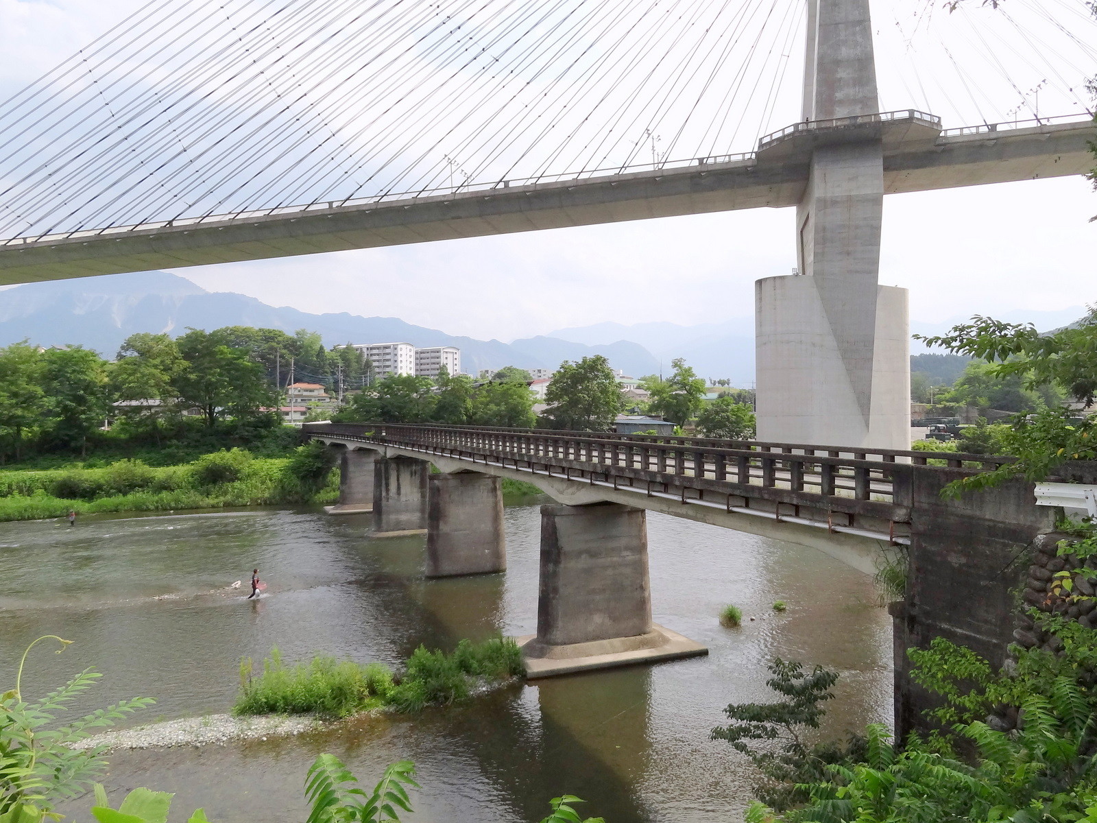 空から見た秩父市 11 市街地 11年7月 Go Go 嵐山 ３