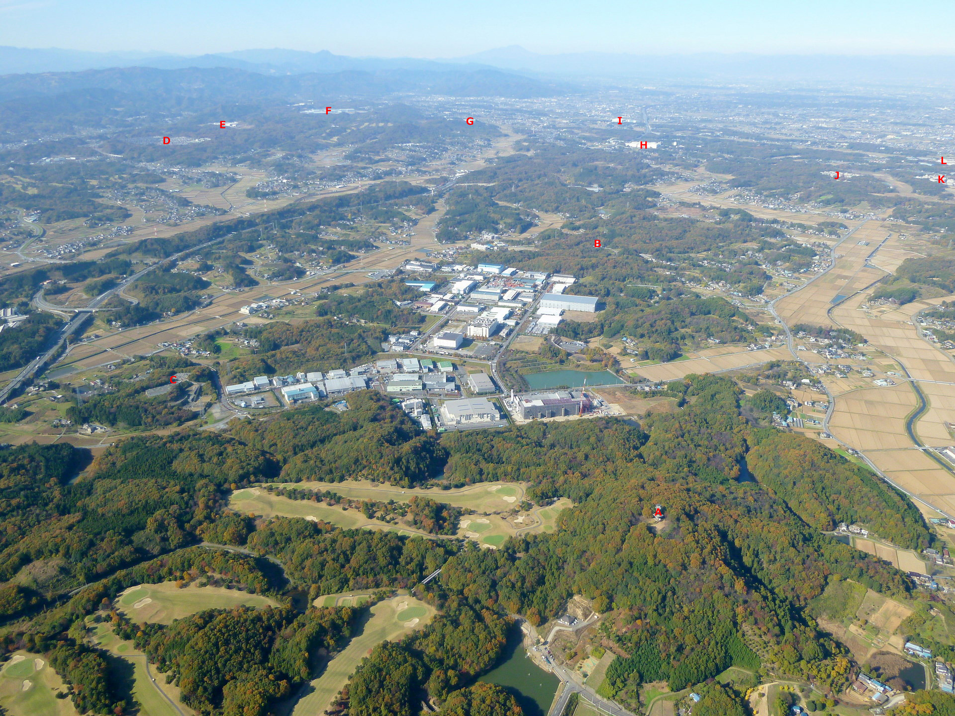GO! GO! 嵐山 3 空から見た嵐山町 394 花見台工業団地 2011年11月 GO! GO! 嵐山 3 空から見た嵐山町 394 花見台工業団地 2011年11月