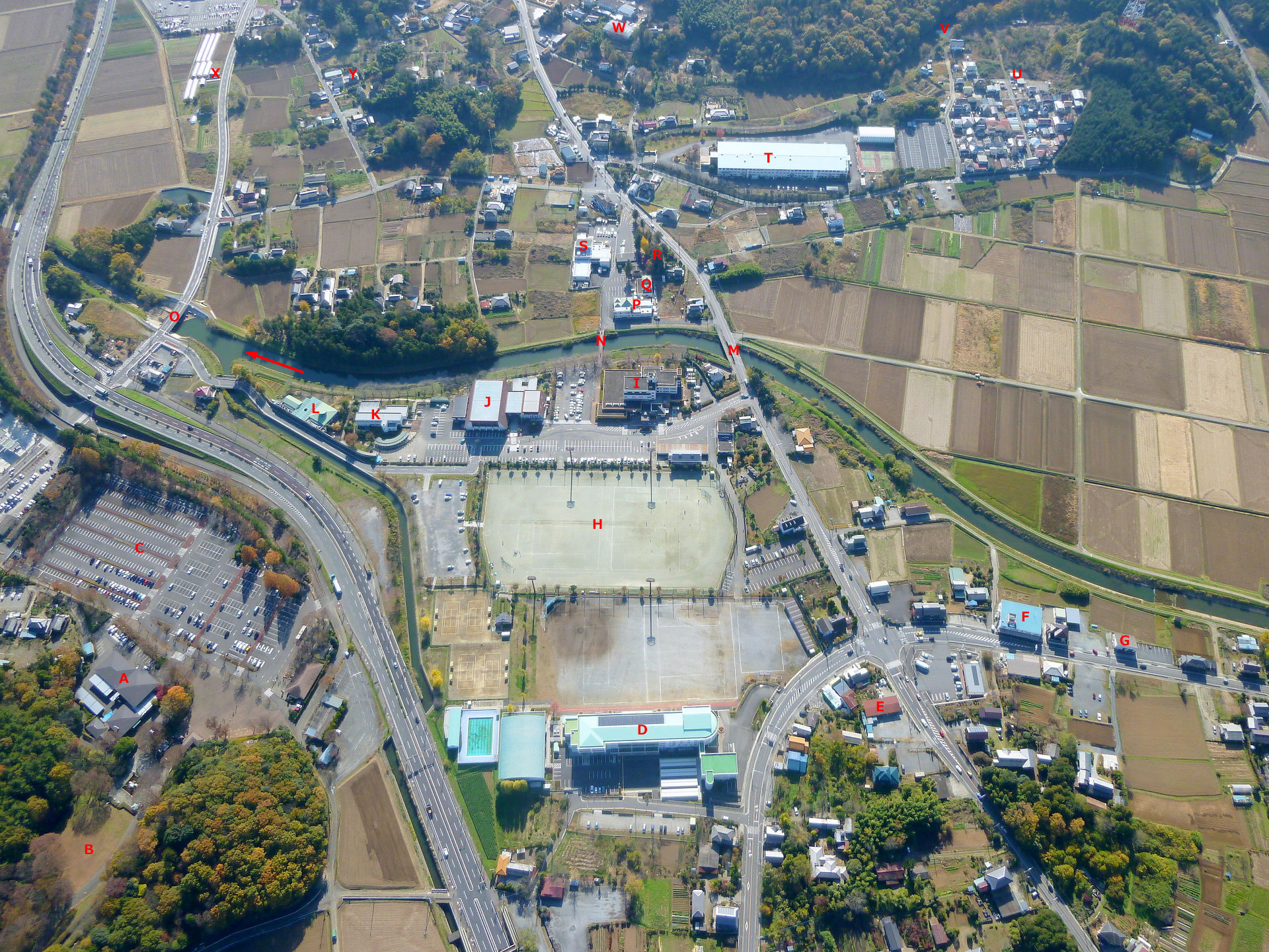 空から見た滑川町 108 山田 福田 羽尾 11年11月 Go Go 嵐山 3 空から見た滑川町 108 山田 福田 羽尾 11年11月 Go Go 嵐山 3