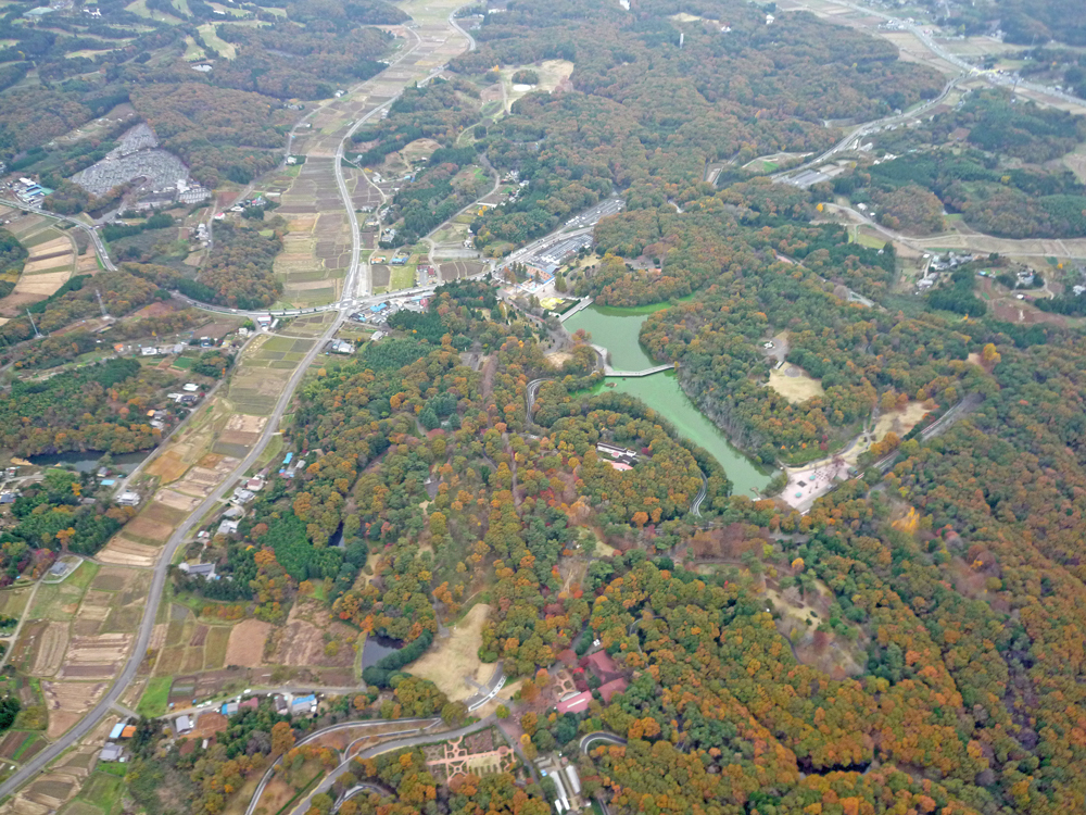 空から見た滑川町 13 森林公園 中央口 09年11月 Go Go 嵐山 3 空から見た滑川町 13 森林公園 中央口 09年11月 Go Go 嵐山 3