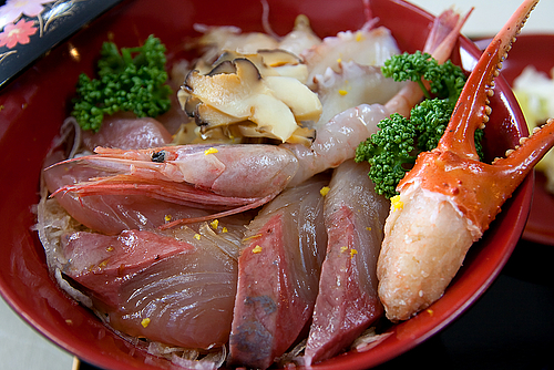 能登丼(曽々木食堂) 能登丼(曽々木食堂)