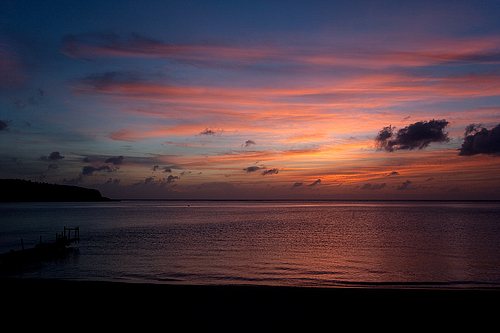0719-153 夕陽(西表島・星立) 0719-153 夕陽(西表島・星立)