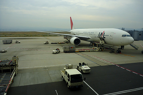 0918-101　JAL4795便　関西空港