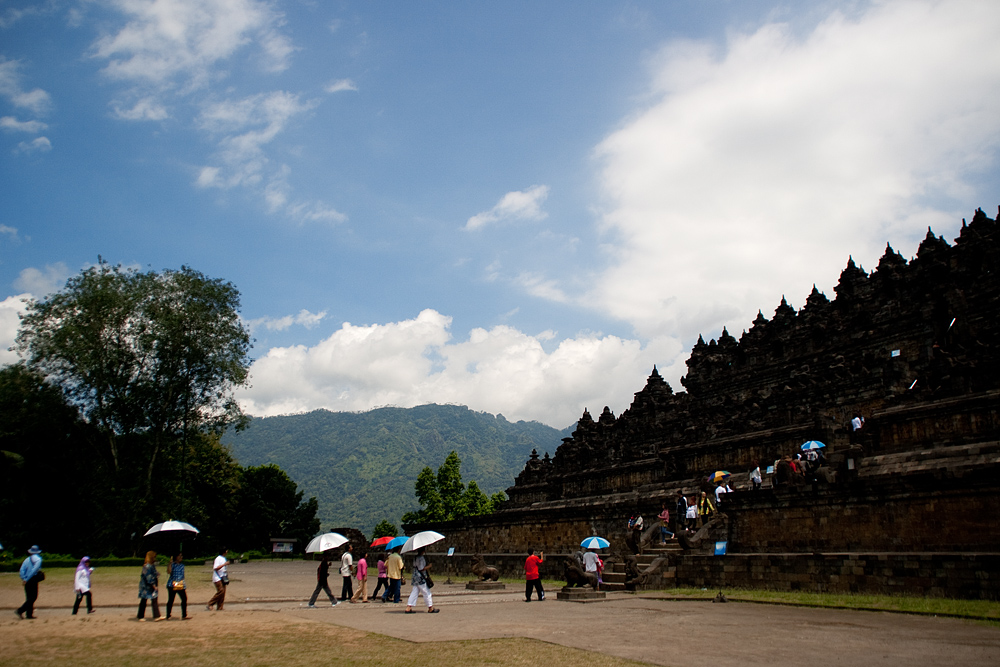 ポロブドゥール遺跡