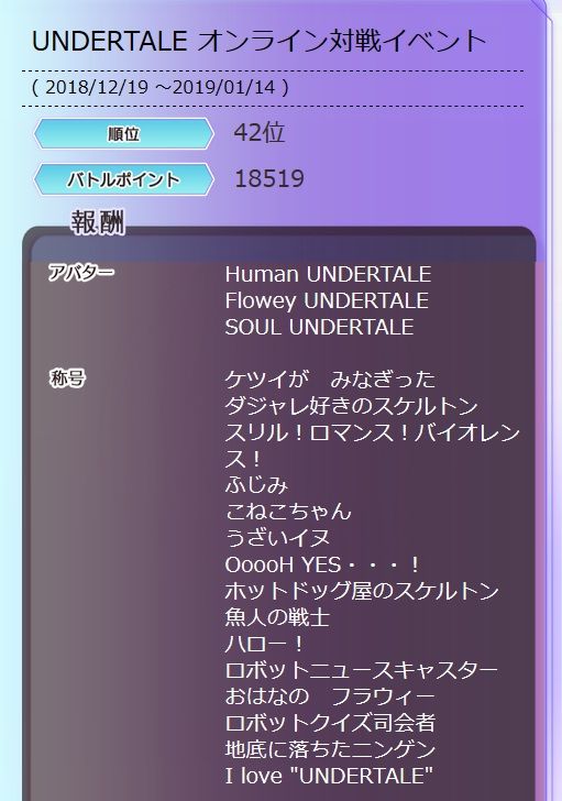 グルコス Undertaleオンライン対戦イベント結果 ゲームや妄想は一日最低一時間 グルコス Undertaleオンライン対戦イベント結果 ゲームや妄想は一日最低一時間