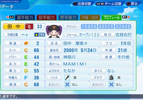 eBASEBALLパワフルプロ野球2022_20220625110246