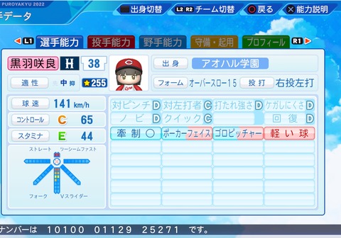 eBASEBALLパワフルプロ野球2022_20221225205931