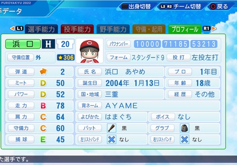 eBASEBALLパワフルプロ野球2022_20221225205210