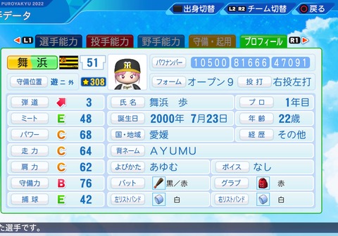 eBASEBALLパワフルプロ野球2022_20230714101847