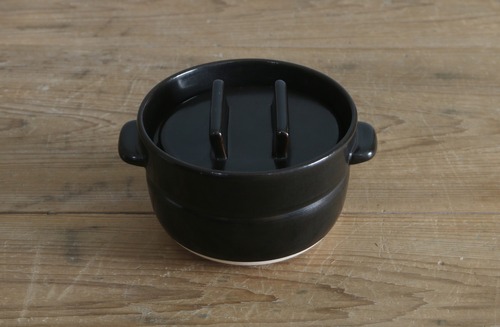 ごはんの鍋 一合炊き 黒
