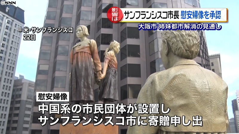 大阪市長 サンフランシスコとの姉妹都市解消へ Remmikkiのブログ