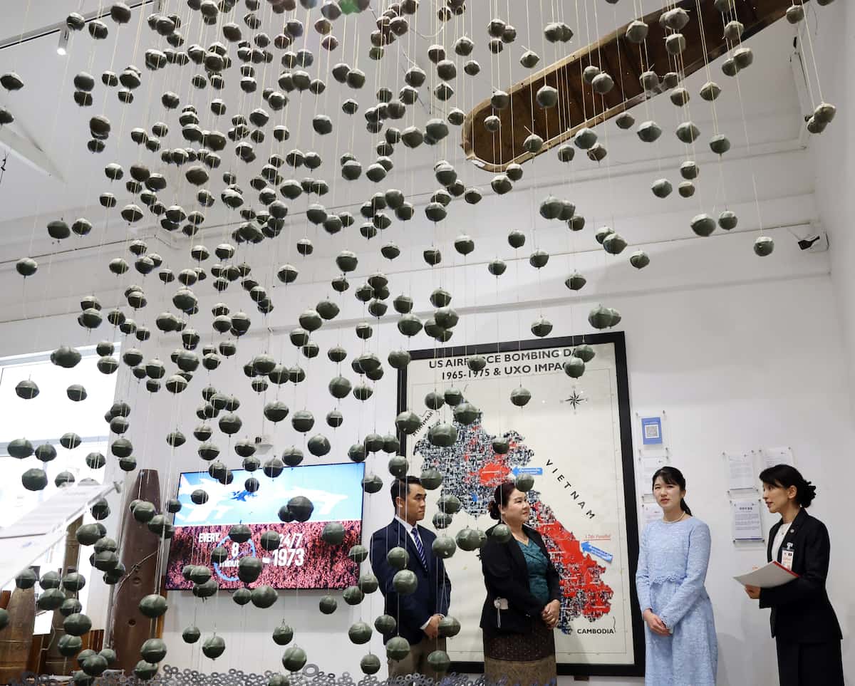 remmikkiのブログ:愛子さん ラオスの不発弾の問題を啓発する「COPEビジターセンター」を訪問