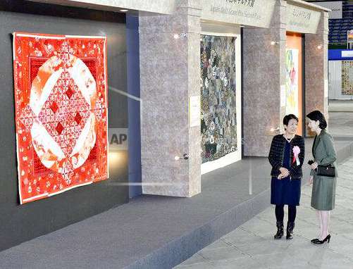 世界最大級のキルトの祭典 東京国際キルトフェスティバル 東京ドームで 音楽 モチーフ作品などを展示 ファッションプレス