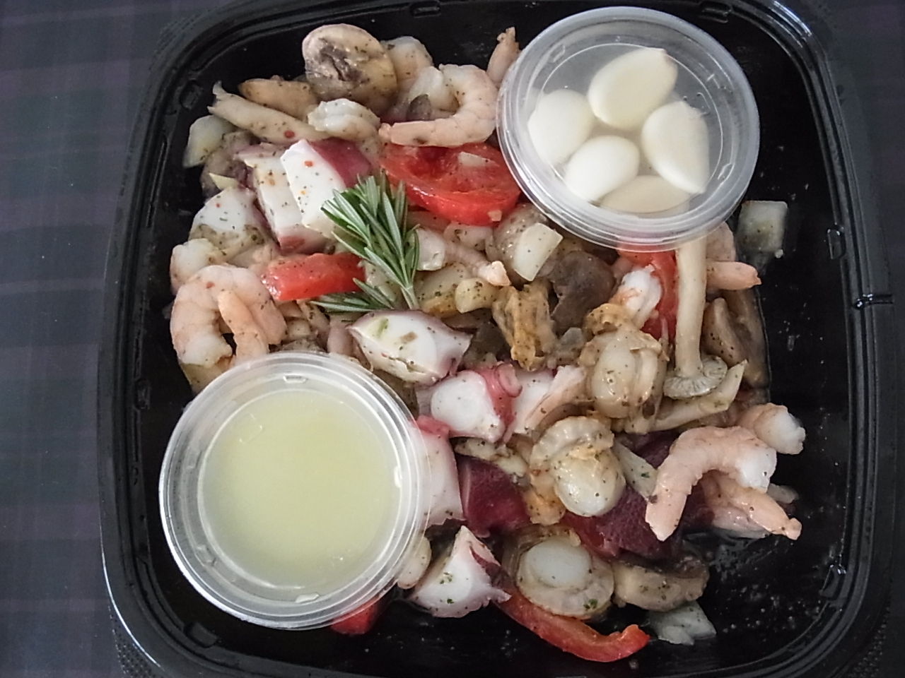 コストコ シーフード アヒージョ