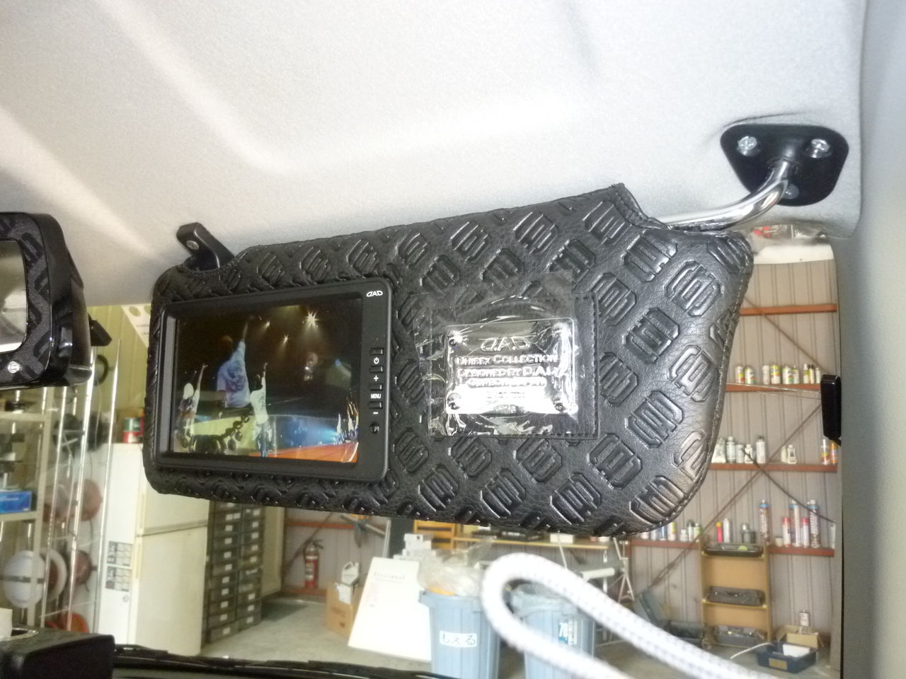 ｄａｄ サンバイザーモニター Breeze ボスログ