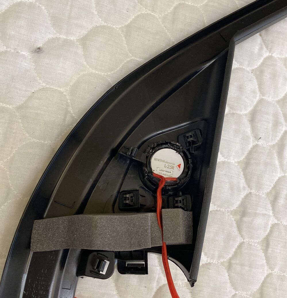 メルセデスｇｌｓ スピーカー交換できました Breeze ボスログ