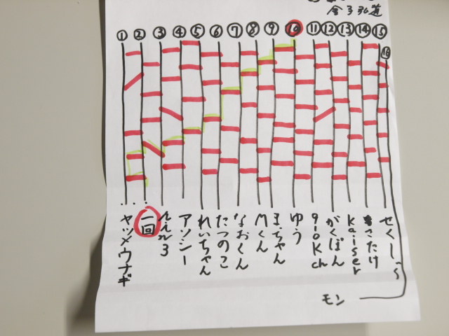 1000以上 ボケ あみだくじ 面白い ネタ カワザワル