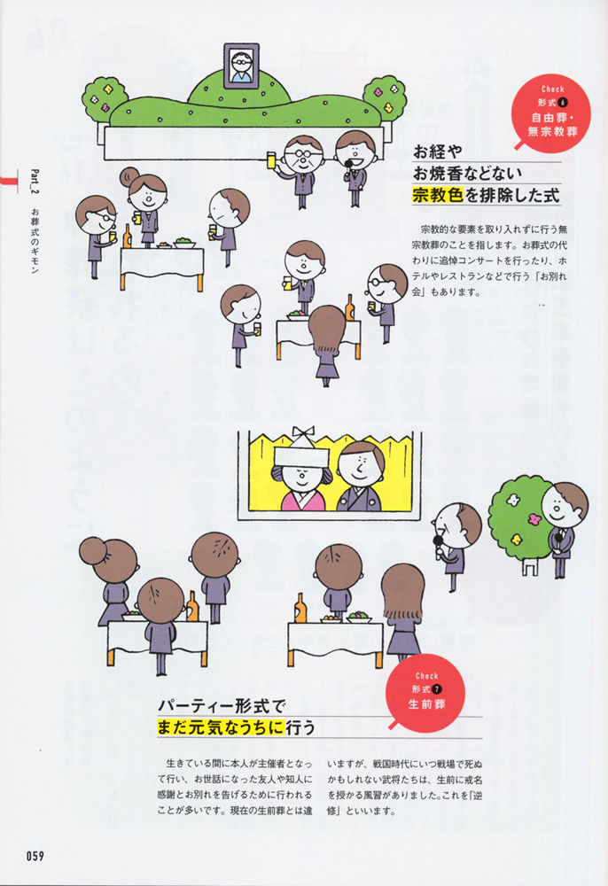 お葬式本のイラスト Renren Diary