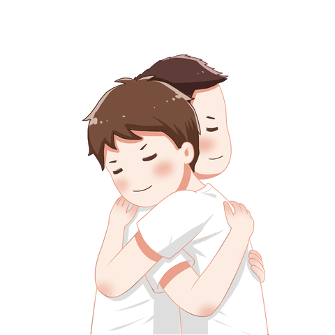 —Pngtree—hugging gay couple_7207724