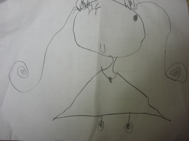 3月のできごと 双子4歳と双子の絵 １男 双子の育児つれづれノート