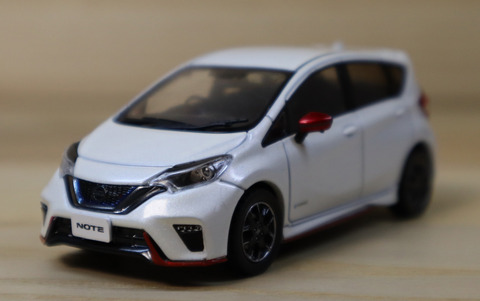 1 43 京商 日産 ノート ニスモ ぼぼぼくのミニカープラモ