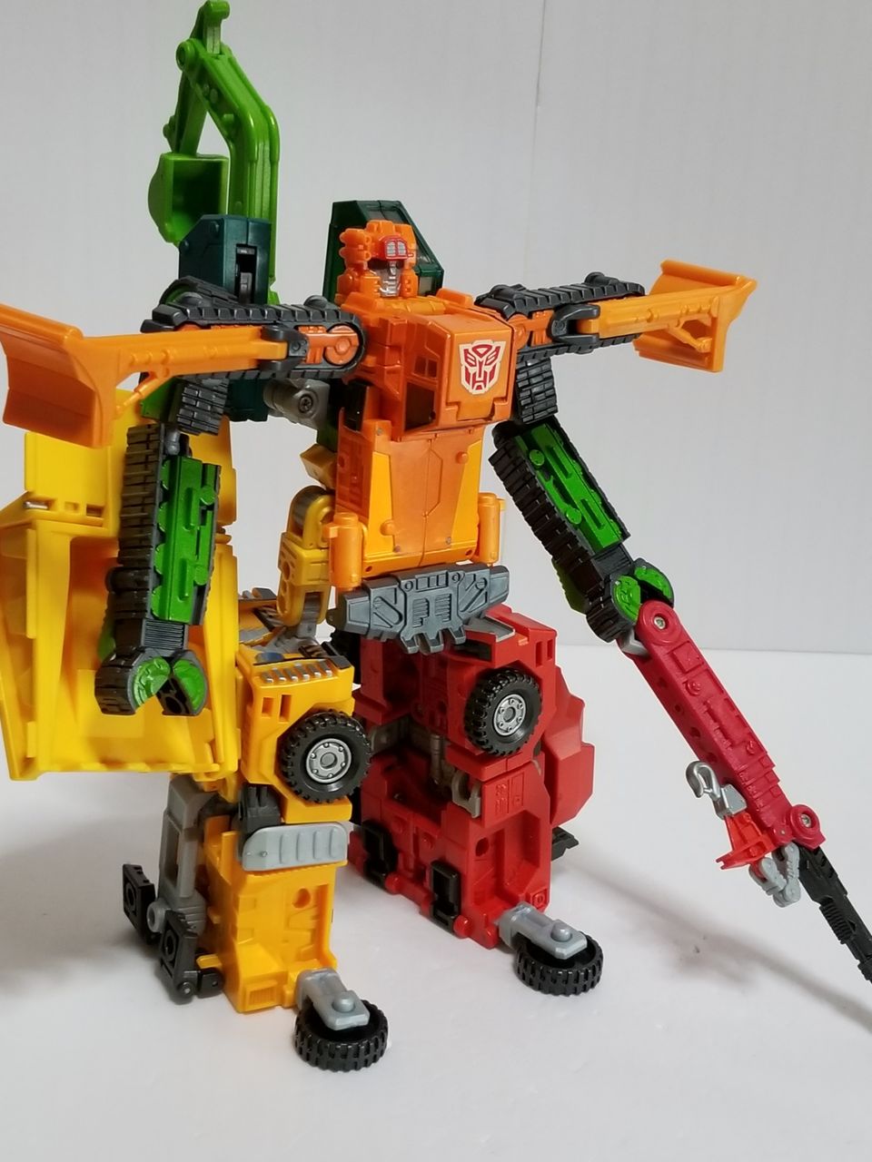 タカラ　ビルドキング　4体合体　トランスフォーマー　カーロボット 鋼鉄大王ビルドキング タカラ トランスフォーマーカーロボット