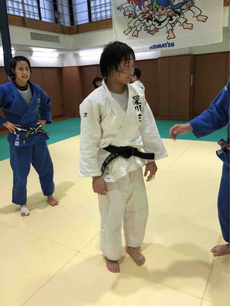 コマツ女子柔道部出稽古 深川錬磨会 コマツ女子柔道部出稽古 深川錬磨会