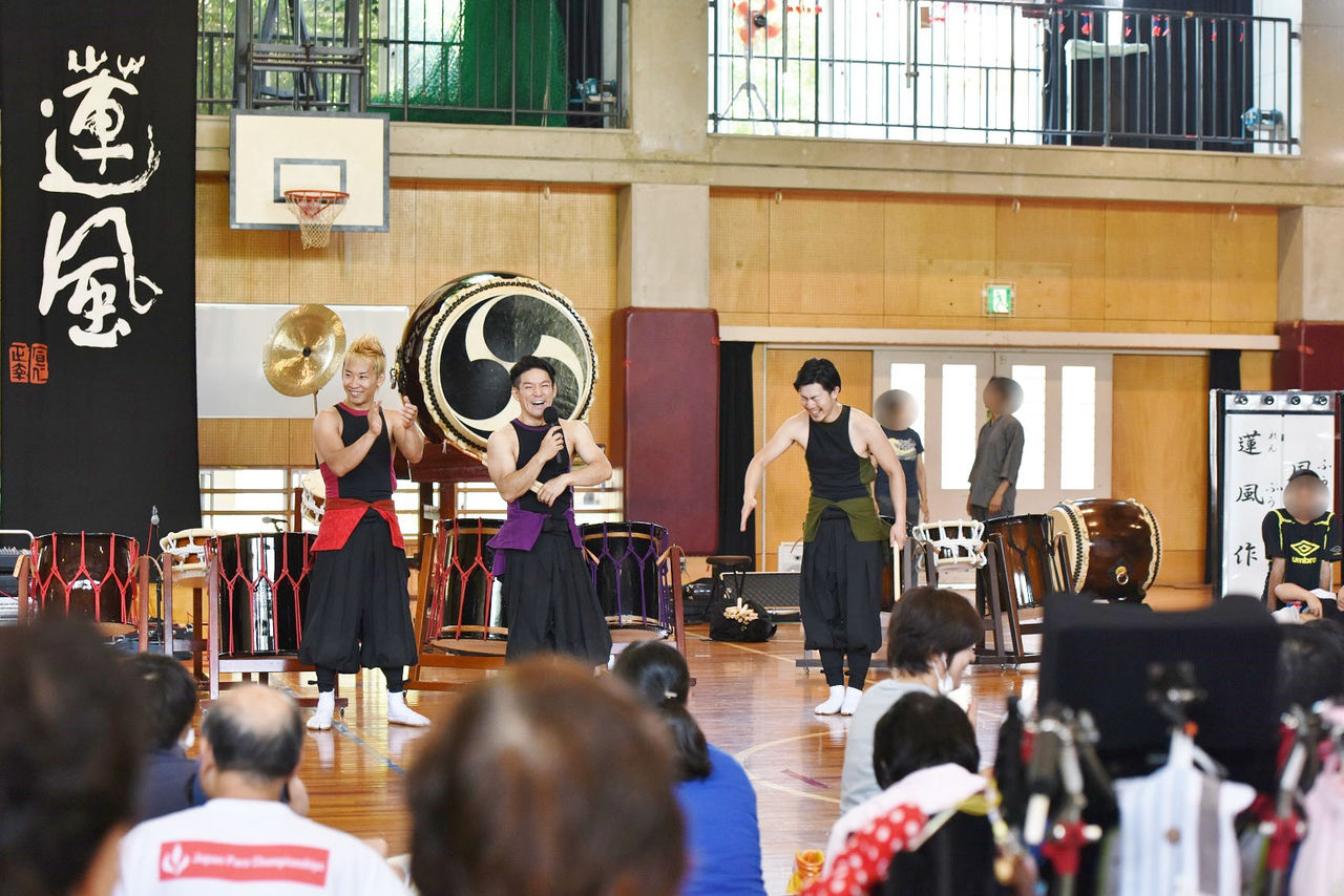 大阪府立交野支援学校 芸術鑑賞会 蓮風renpu 和楽器演奏者 村下 正幸のmasablog