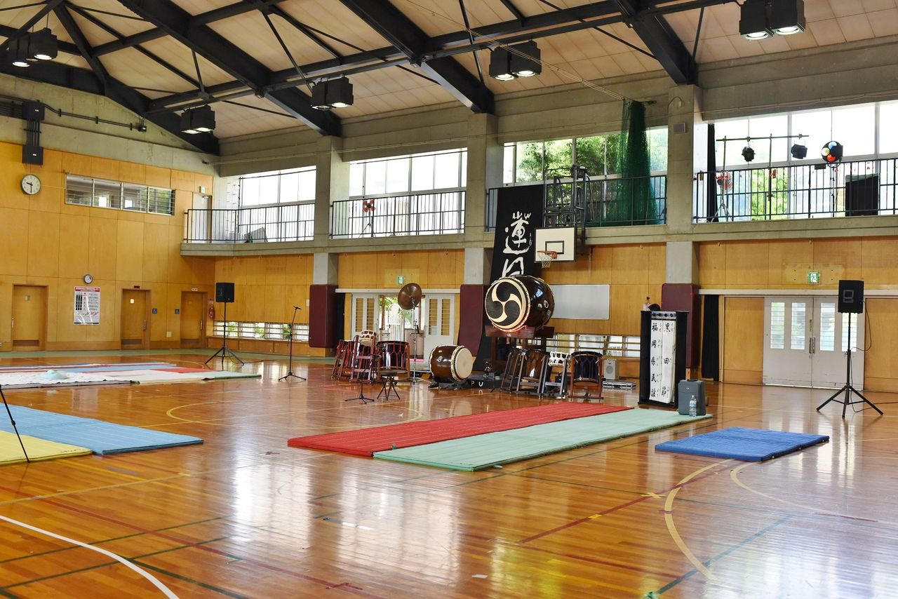 大阪府立交野支援学校 芸術鑑賞会 蓮風renpu 和楽器演奏者 村下 正幸のmasablog