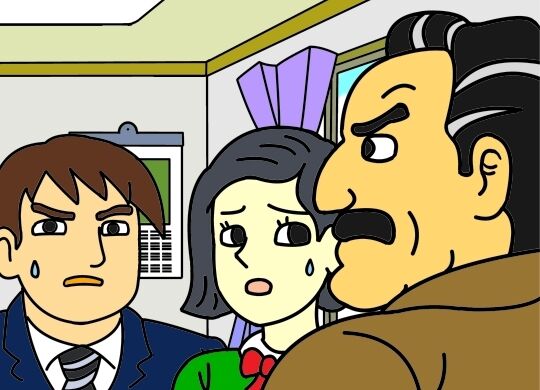 10代の娘と30代の交際に激怒！55歳男性が相手の男性を暴力に出して逮捕される