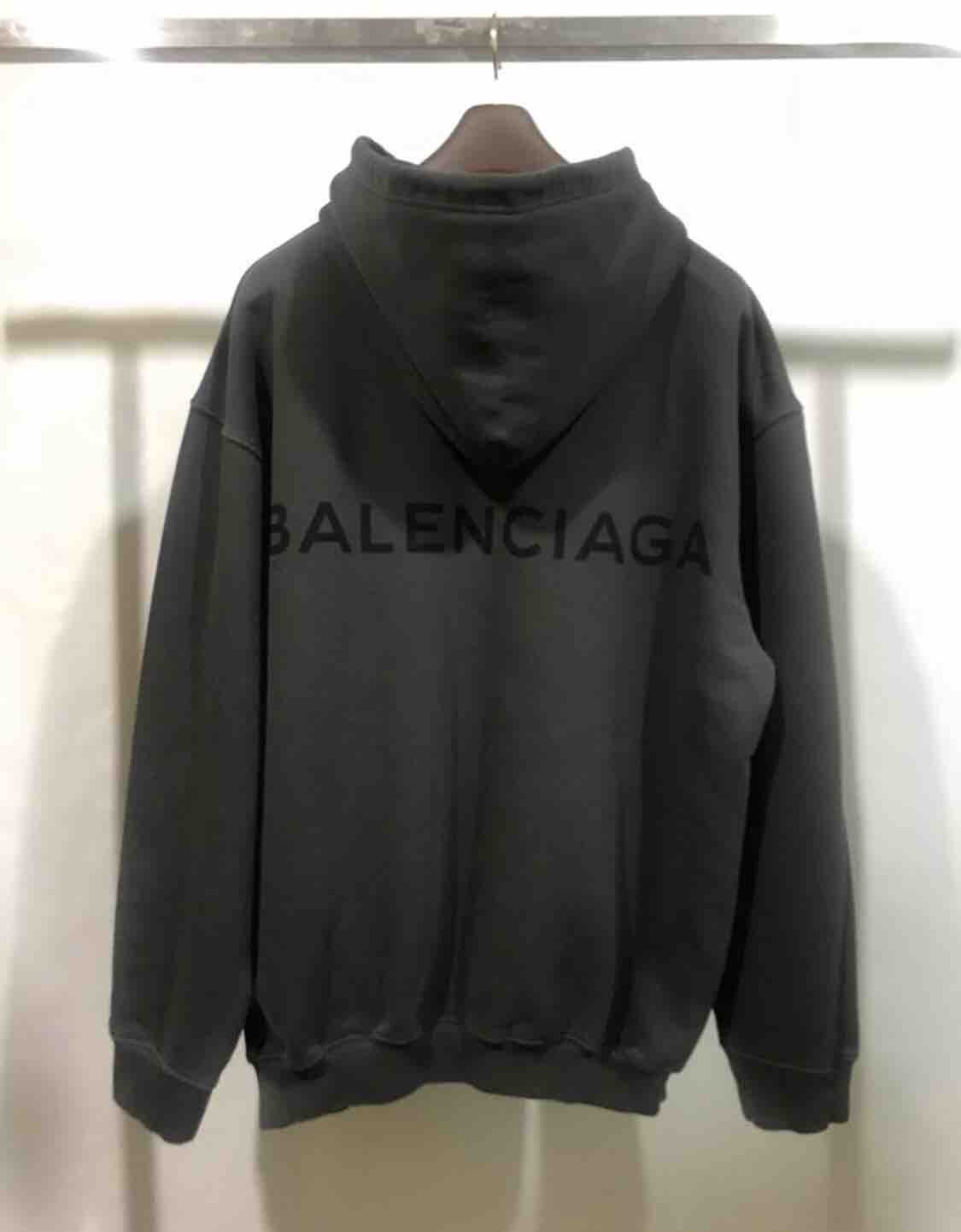 balenciaga phone pocket hoodie