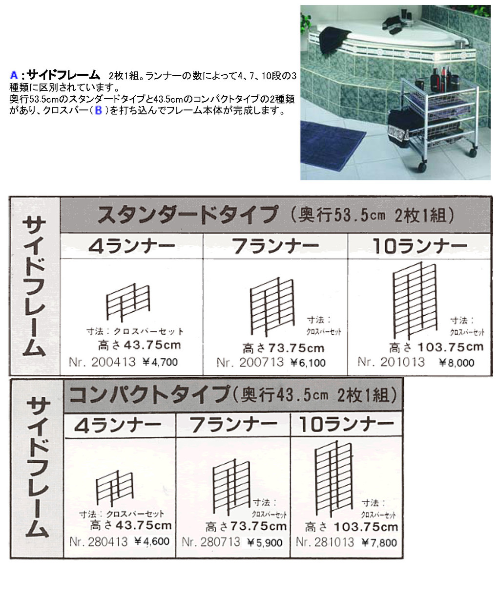 elfa エルファ ワイヤーバスケット システム バスケット4個