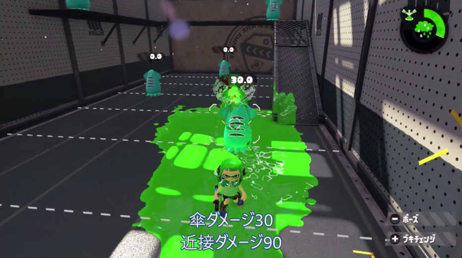 ダメージ ホコショット