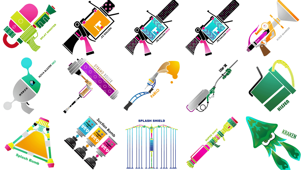スプラトゥーン各武器を初 上級者向けに分けるとどうなる イカちゃんネル