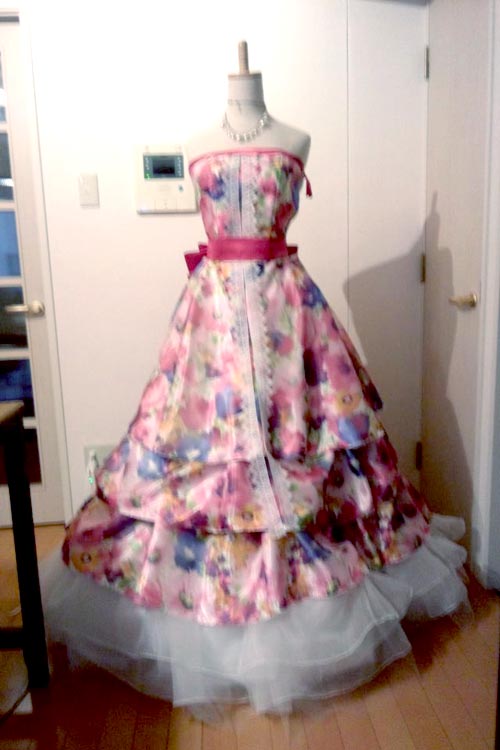 洋裁初心者がウェディングドレスと小物を手作りするブログ 洋裁